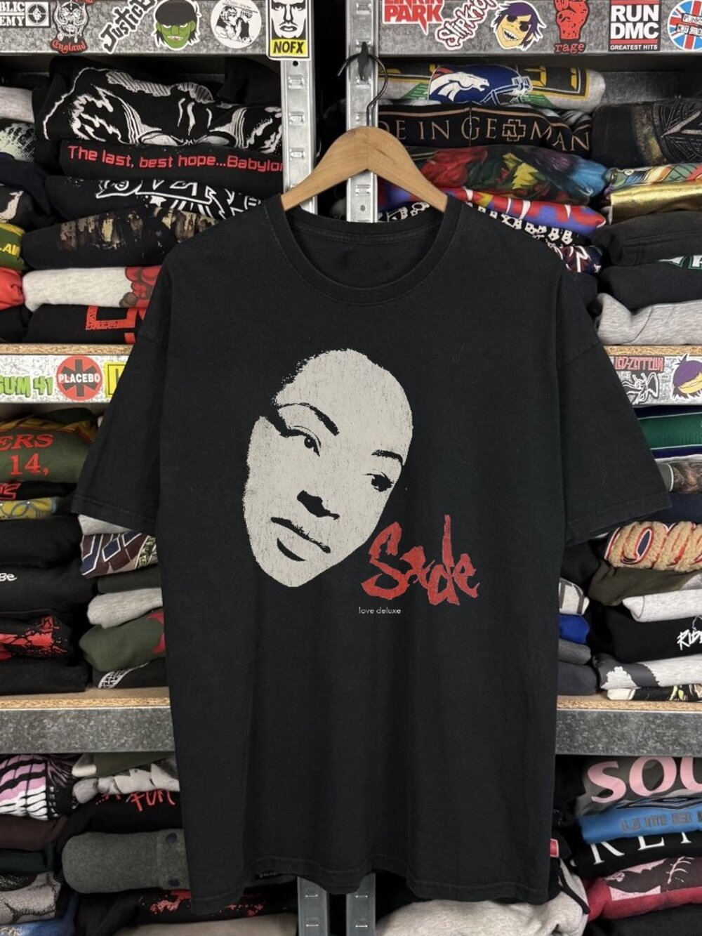 90s Sade Love Deluxe  Black Tee